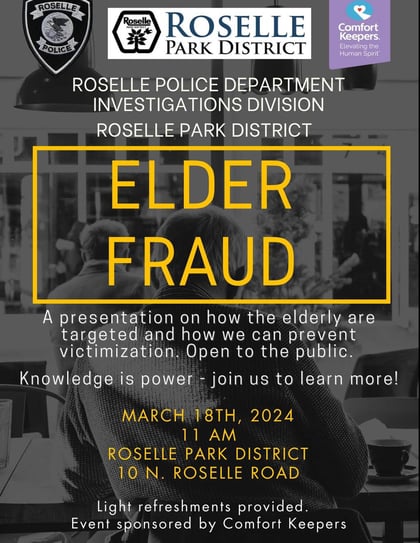 Help Stop Elder Fraud